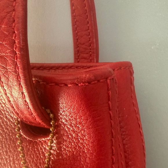 Coach Sonoma Red Leather Crossbody / Convertible  Bag - Picture 7 of 8